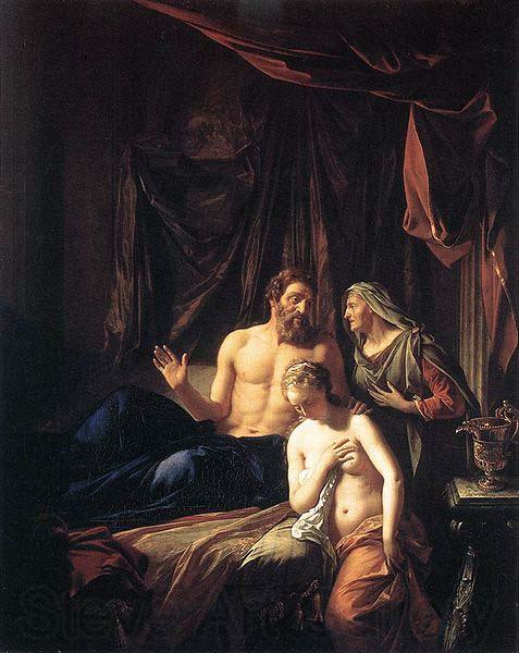 Adriaen van der werff Sarah presenting Hagar to Abraham. Norge oil painting art